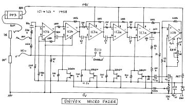 Univox_Unicord-Micro Fazer(Melos-PS110_Mini Fazer)(Ibanez-PS110_Analog Phaser)-1976.Effects.2 preview